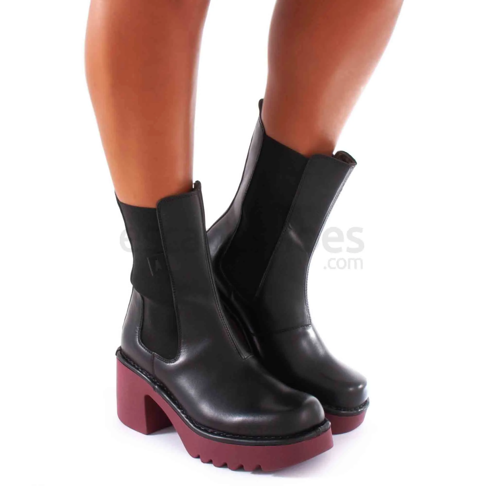 Botas FLY LONDON Moya25 Arkansas Tunder Black P701251002