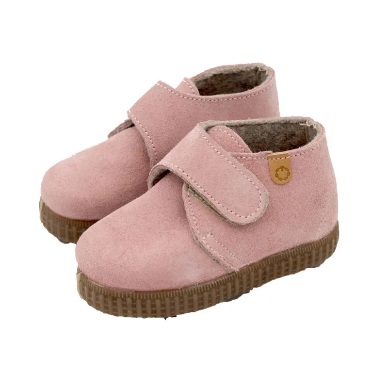 Botas forradas Serraje La Cadena Velcro