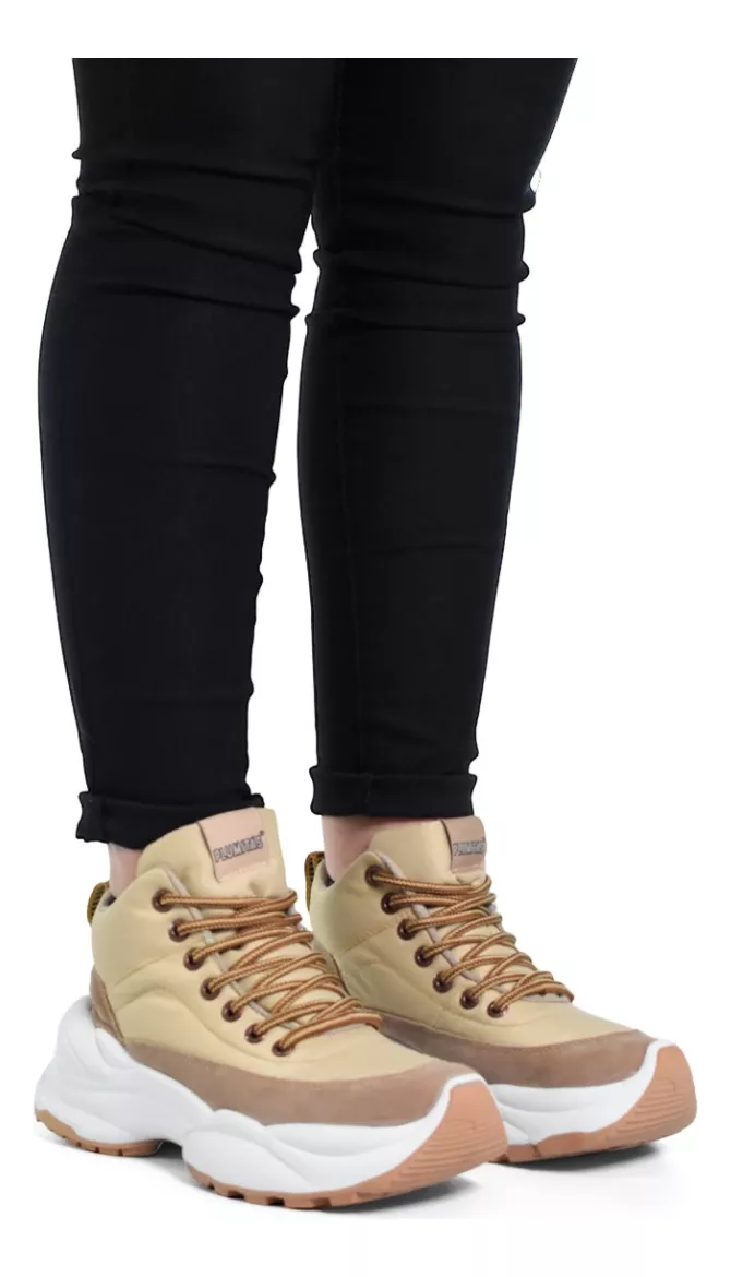 Botas Mujer Pre Sky Lluvia Nieve Impermeable Plumitas 73