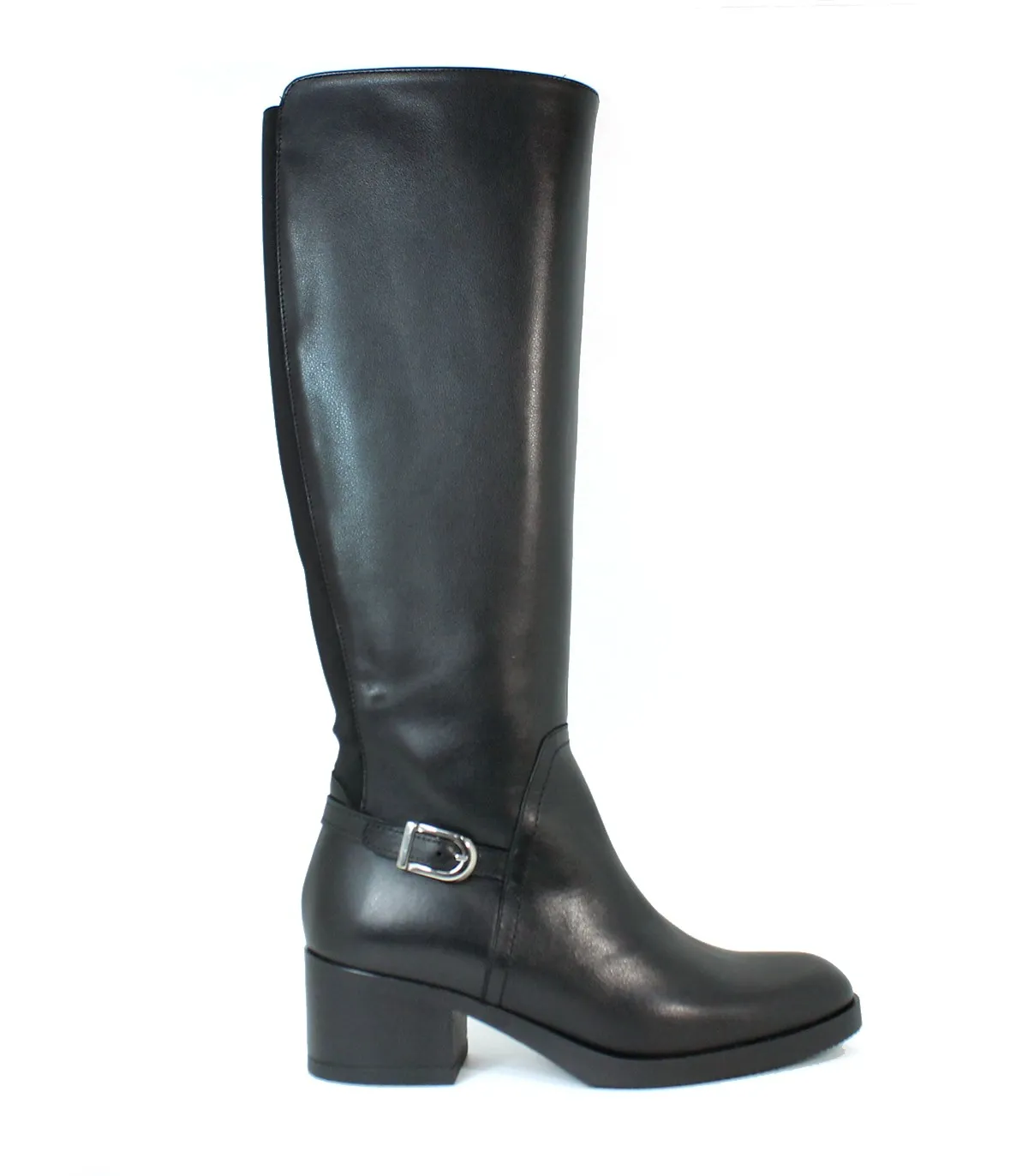 BOTAS MUJER TACÓN ANCHO WONDERS ISY G6233 NEGRO