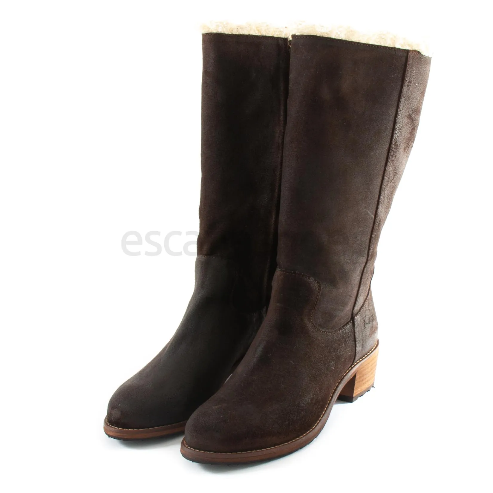 Botas XUZ Cano Alto e Renda Tacao Normal 3968