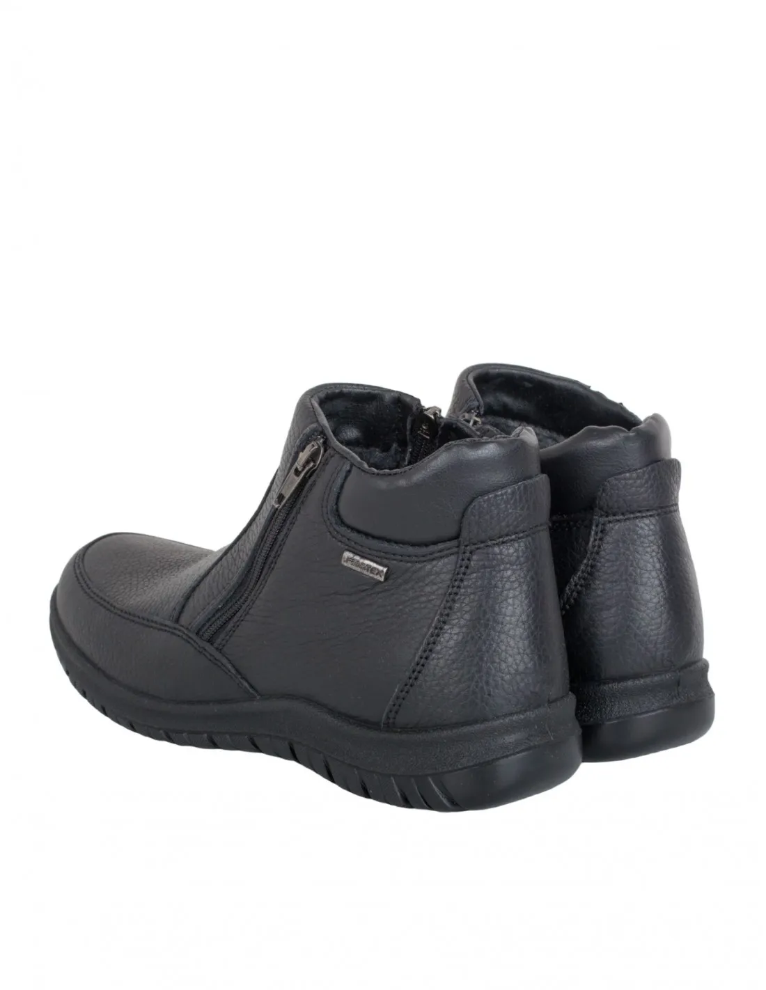 Botines Impermeables Cremallera Ancho Especial