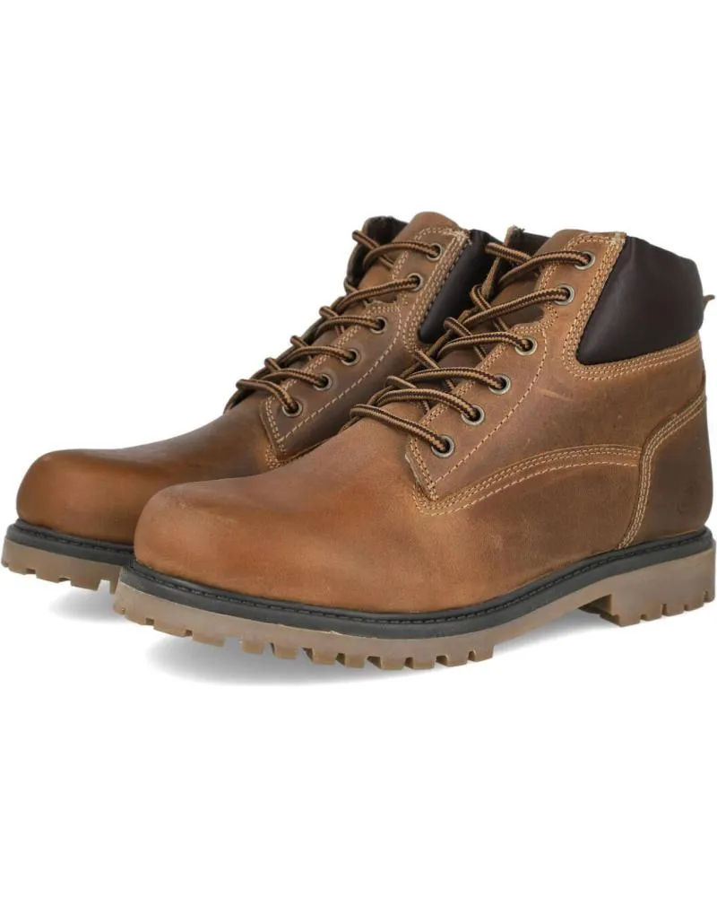 BOTINES L&R SHOES  DE HOMBRE SAKUT 4003215701A BOTAS WATER PROOF DE HOMBRE  CUERO