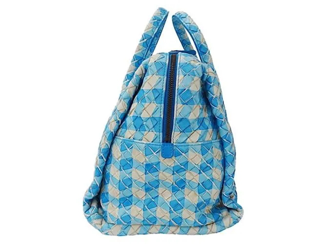 Bottega Veneta Intrecciato Azul 