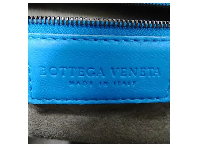 Bottega Veneta Intrecciato Azul 