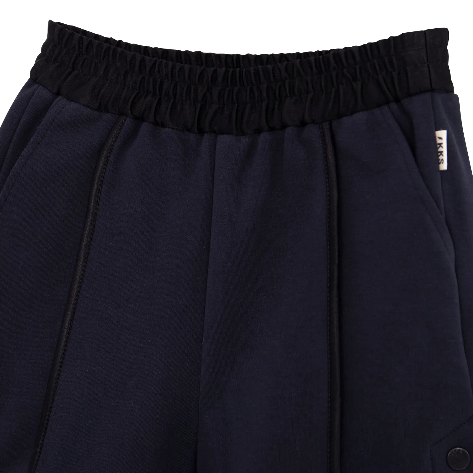 Boxer corto de algodón en azul