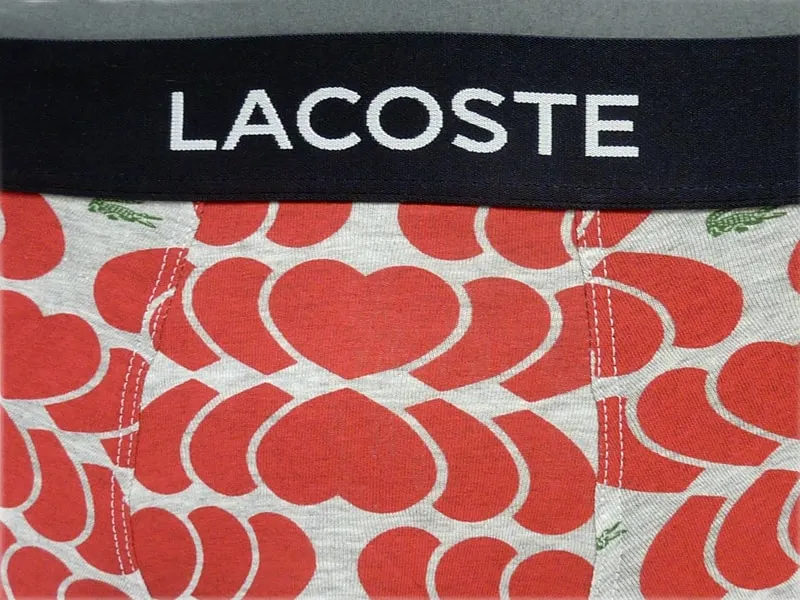 Boxer en algodón de Lacoste San Valentín
