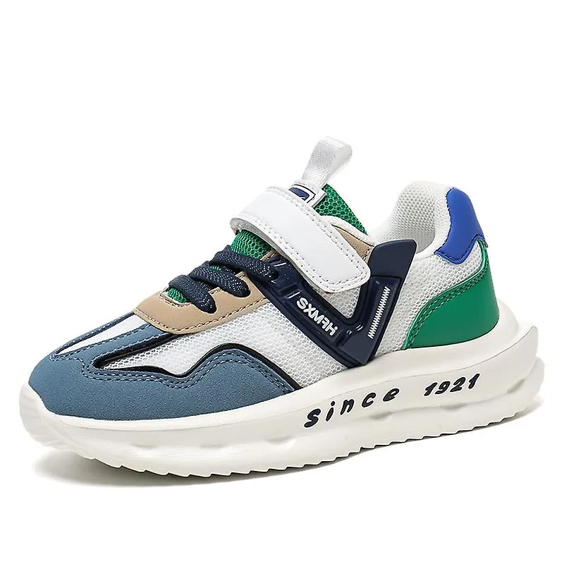 Boys Girls Sneakers, Kids Tennis Running Shoes, Athletic Walking Gym Trail Shoe Breathable Lightweig