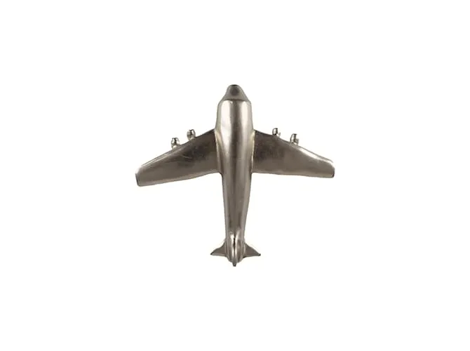 Broche Avión Krizia Plata 