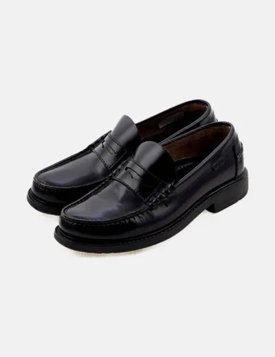 Callaghan Mocasín negro básico