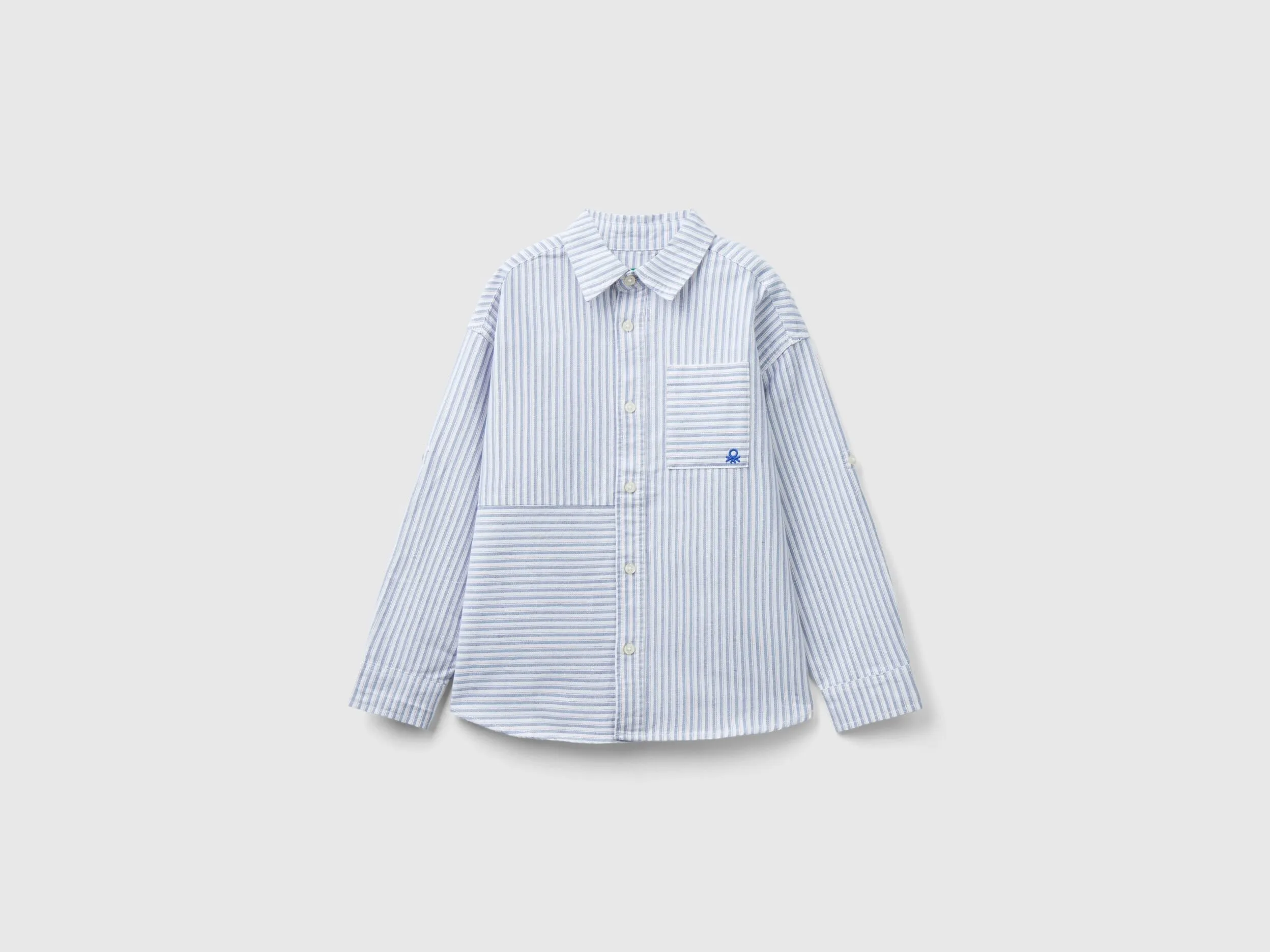 Camisa de manga larga de rayas