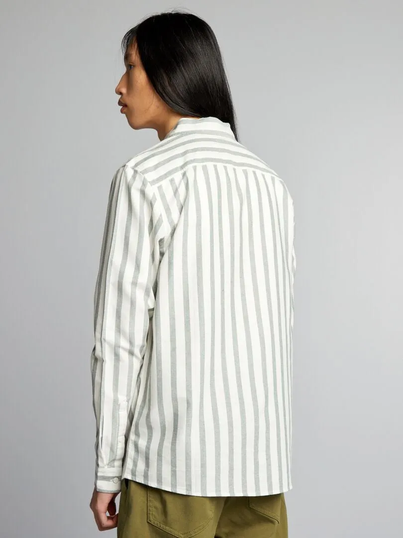 CAMISA DE RAYAS  BLANCO