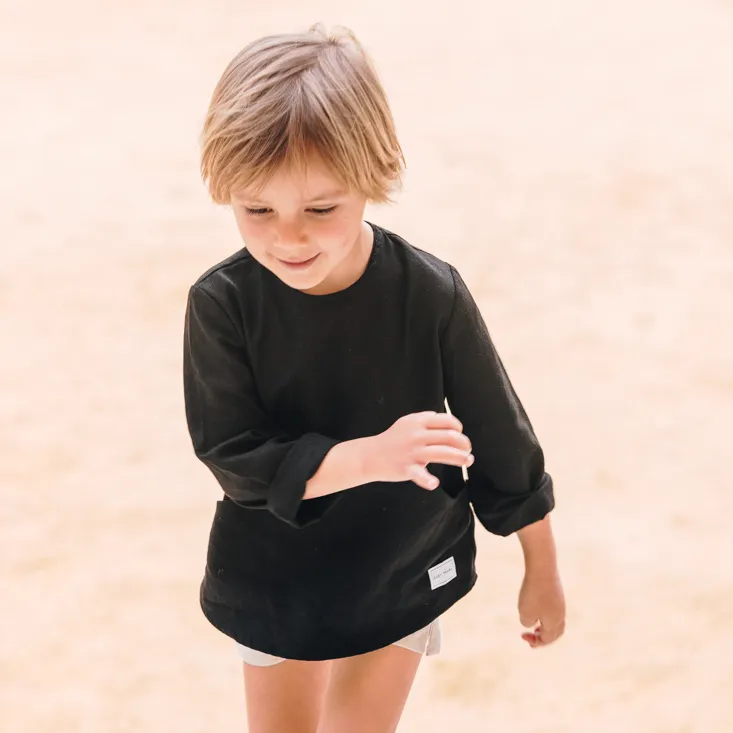 Camisa Julen Lino Negro
