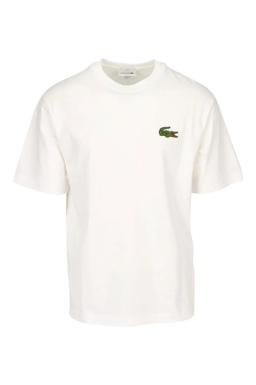 Camiseta blanca con logo 