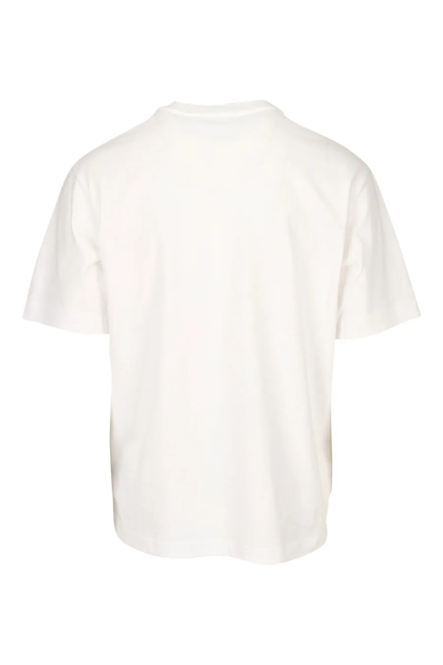 Camiseta blanca con logo 