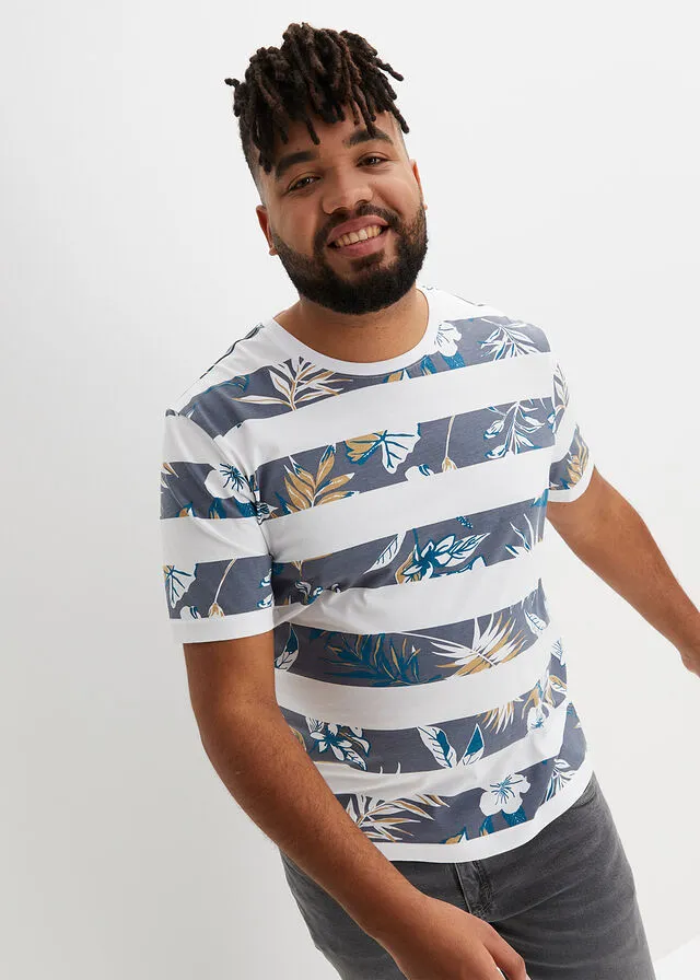 Camiseta Blanco de rayas horizontales