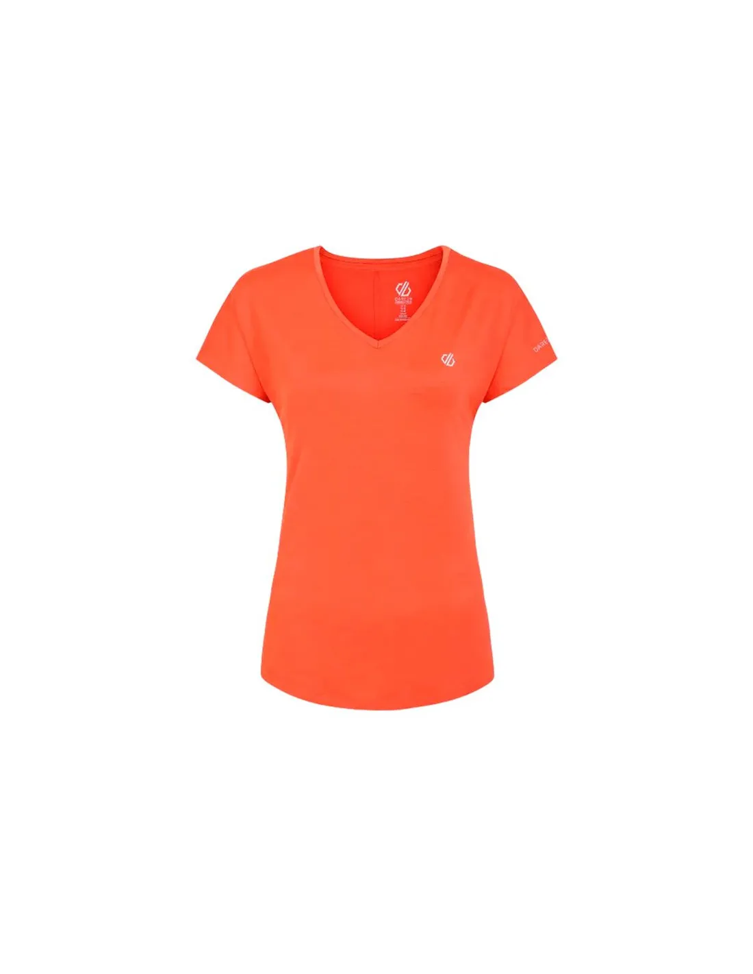 Camiseta de Ciclismo Dare to Be Vigilant Mujer Naranja