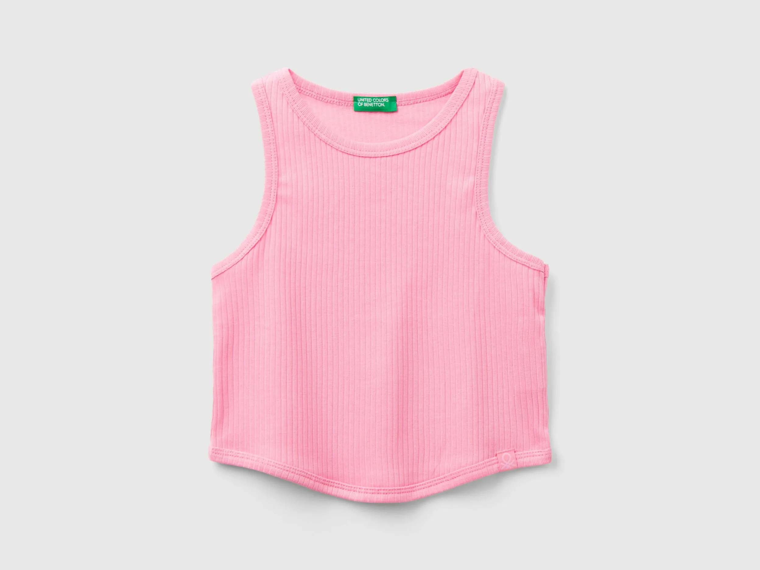 Camiseta de tirantes acanalada
