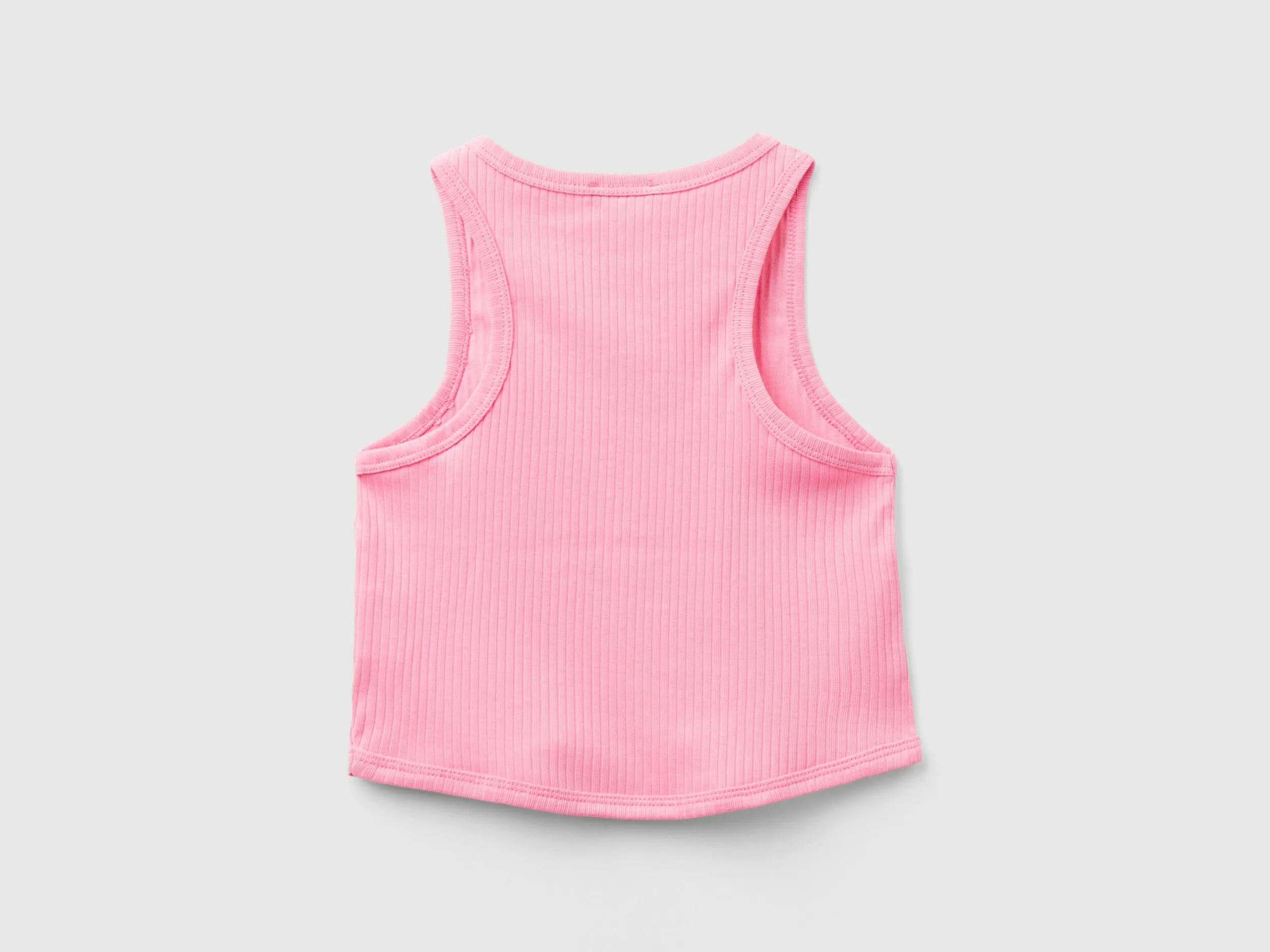 Camiseta de tirantes acanalada
