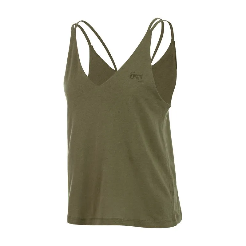 Camiseta de tirantes Picture Salama (Military) para mujer