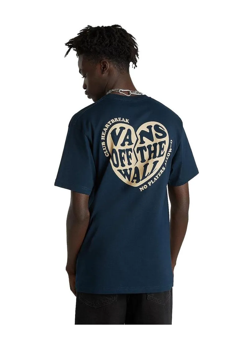 Camiseta Hombre Vans Players Azul