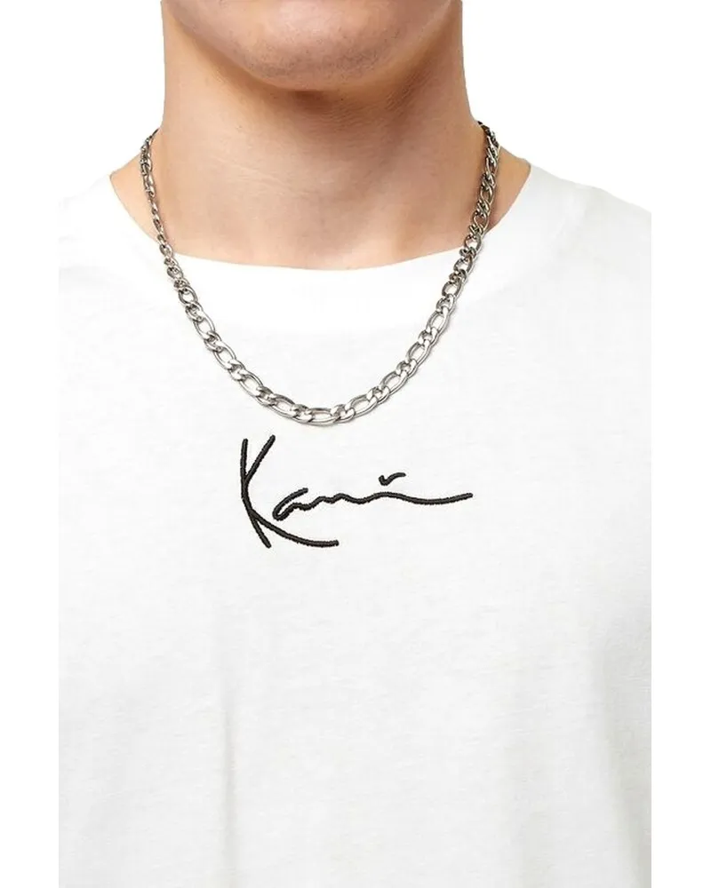 Camiseta karl kani blanca small signature print tee