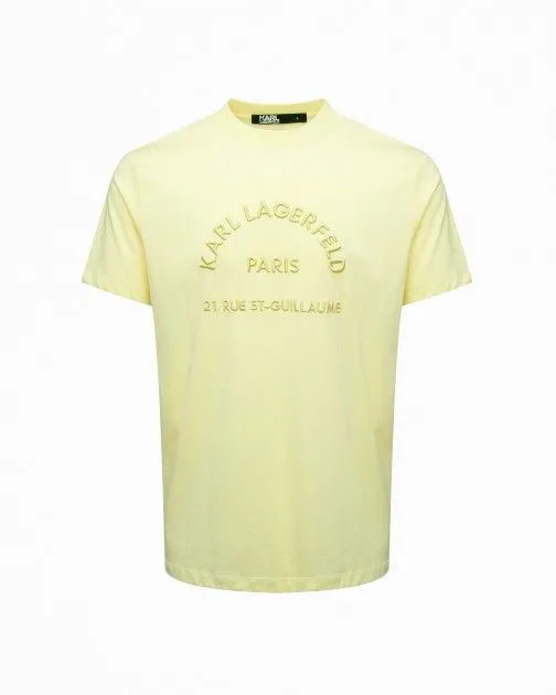 Camiseta Karl Lagerfeld 755053 Amarillo