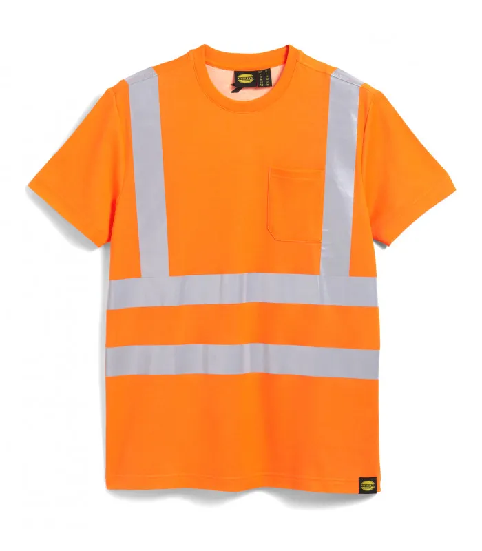 Camiseta manga corta de alta visibilidad Diadora Utility HV ISO 20471