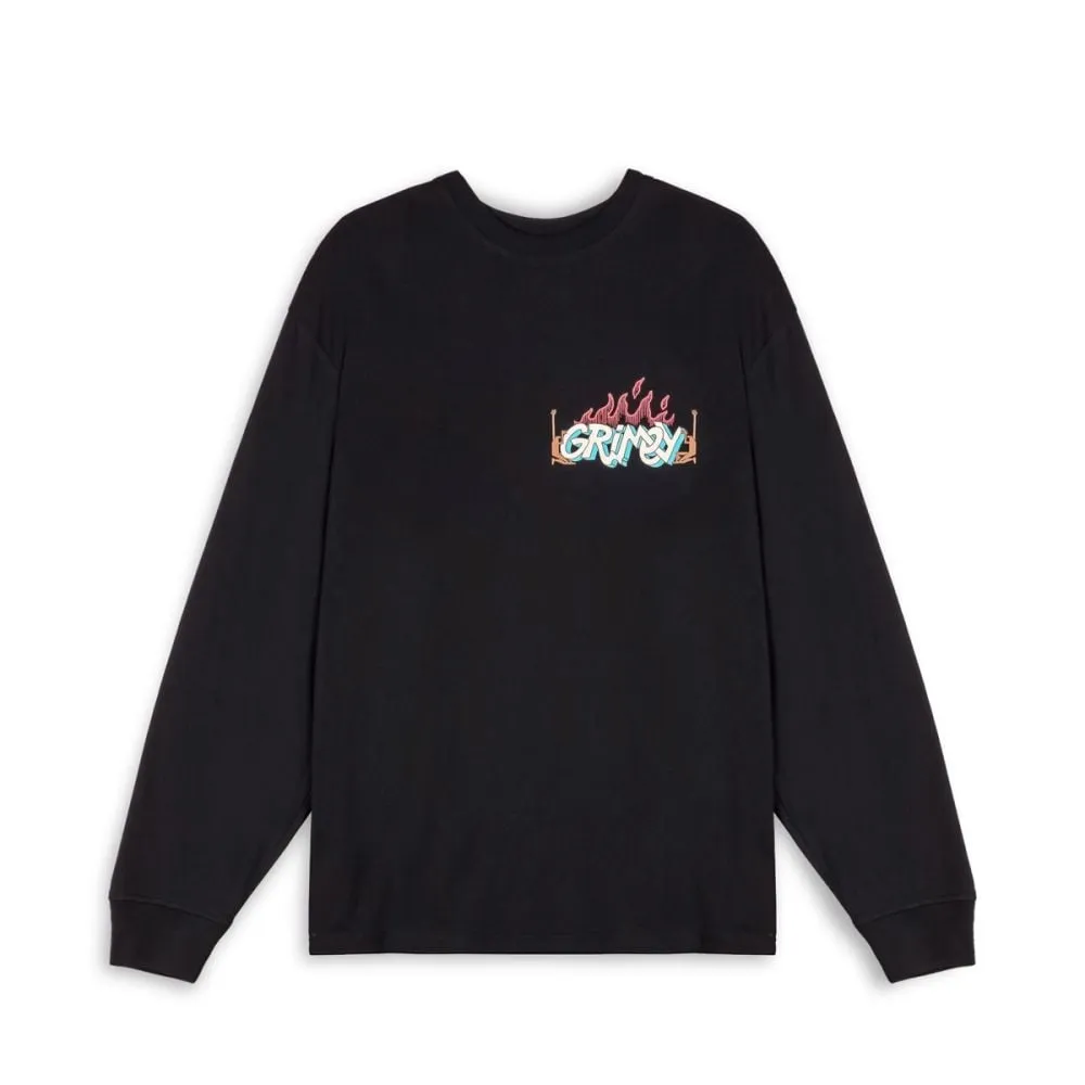 CAMISETA MANGA LARGA GRIMEY JURASSIC PROUD  BLACK | SS24