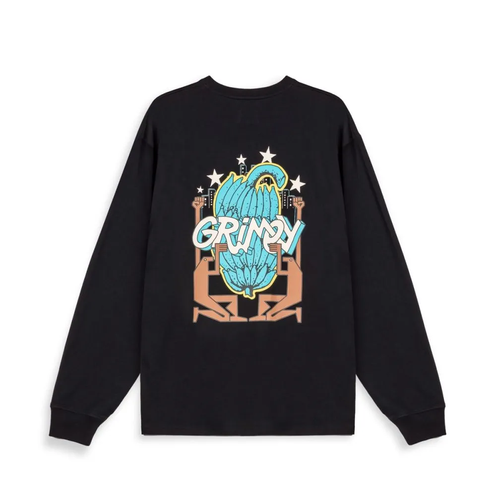 CAMISETA MANGA LARGA GRIMEY JURASSIC PROUD  BLACK | SS24