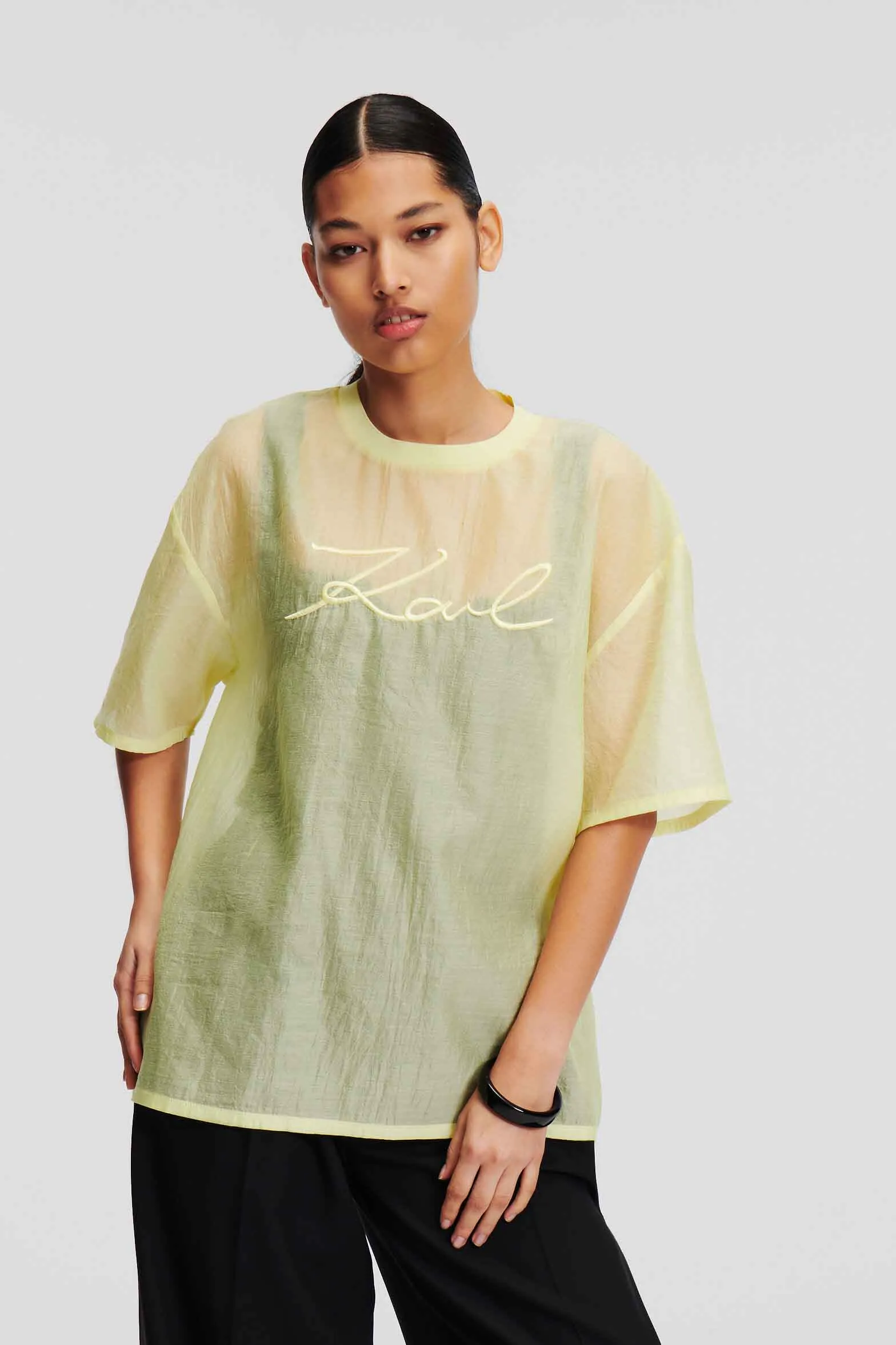 Camiseta para mujer de Karl Lagerfeld – 241W1708