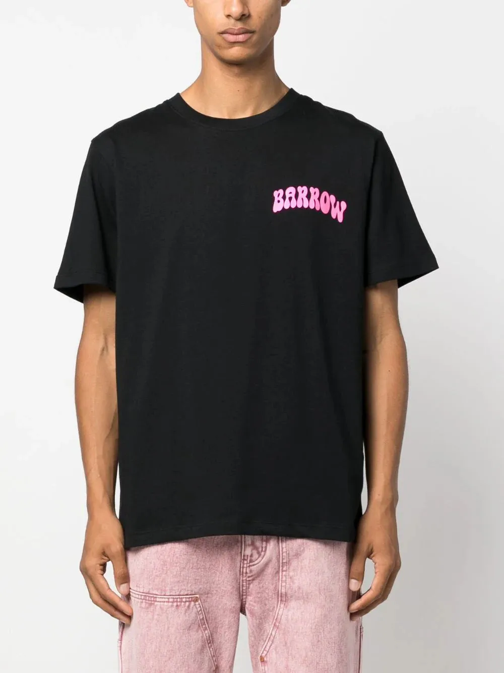 CAMISETA PRINT ESPALDA NEGRA