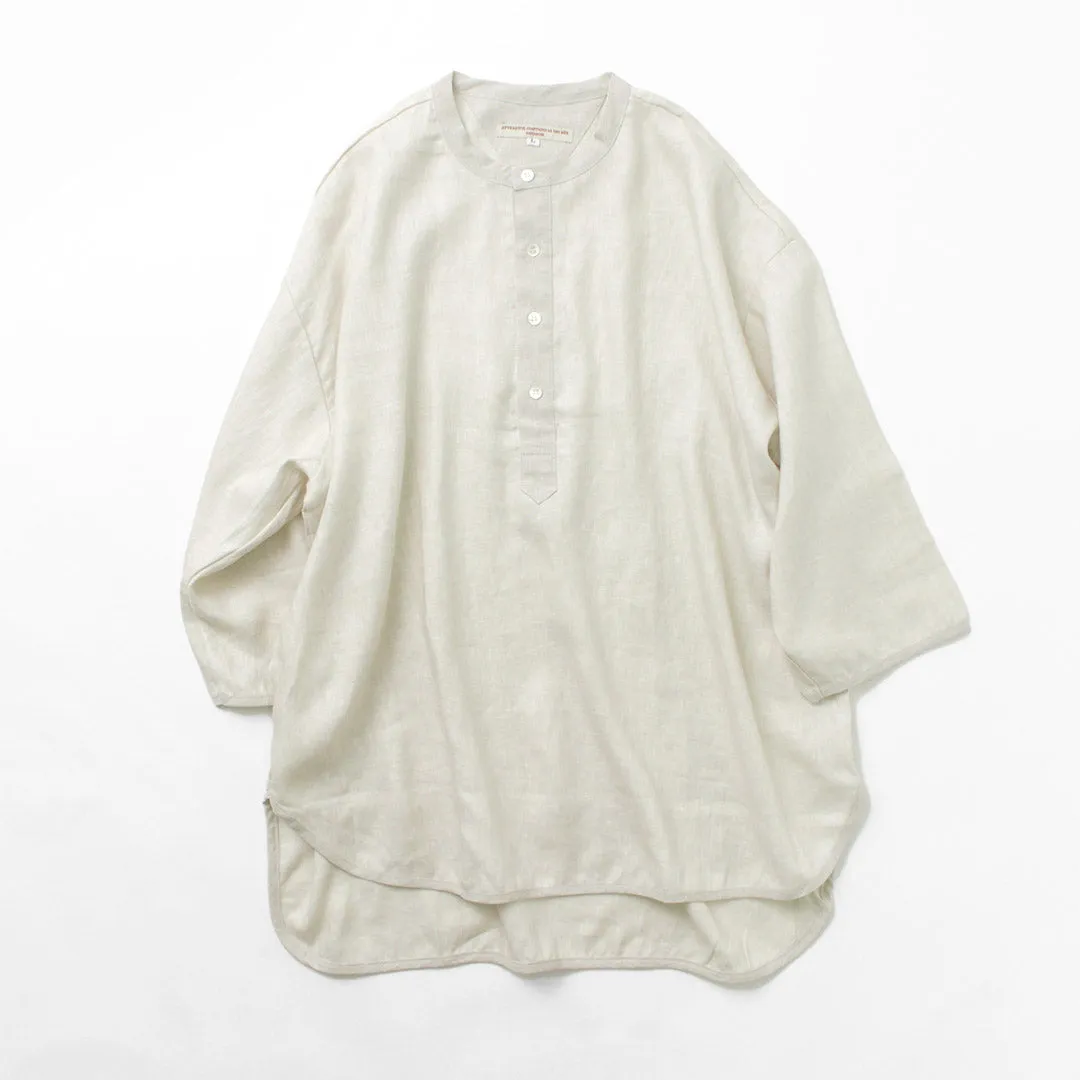 Camiseta Rococo / Linen Cloth Henley Neck