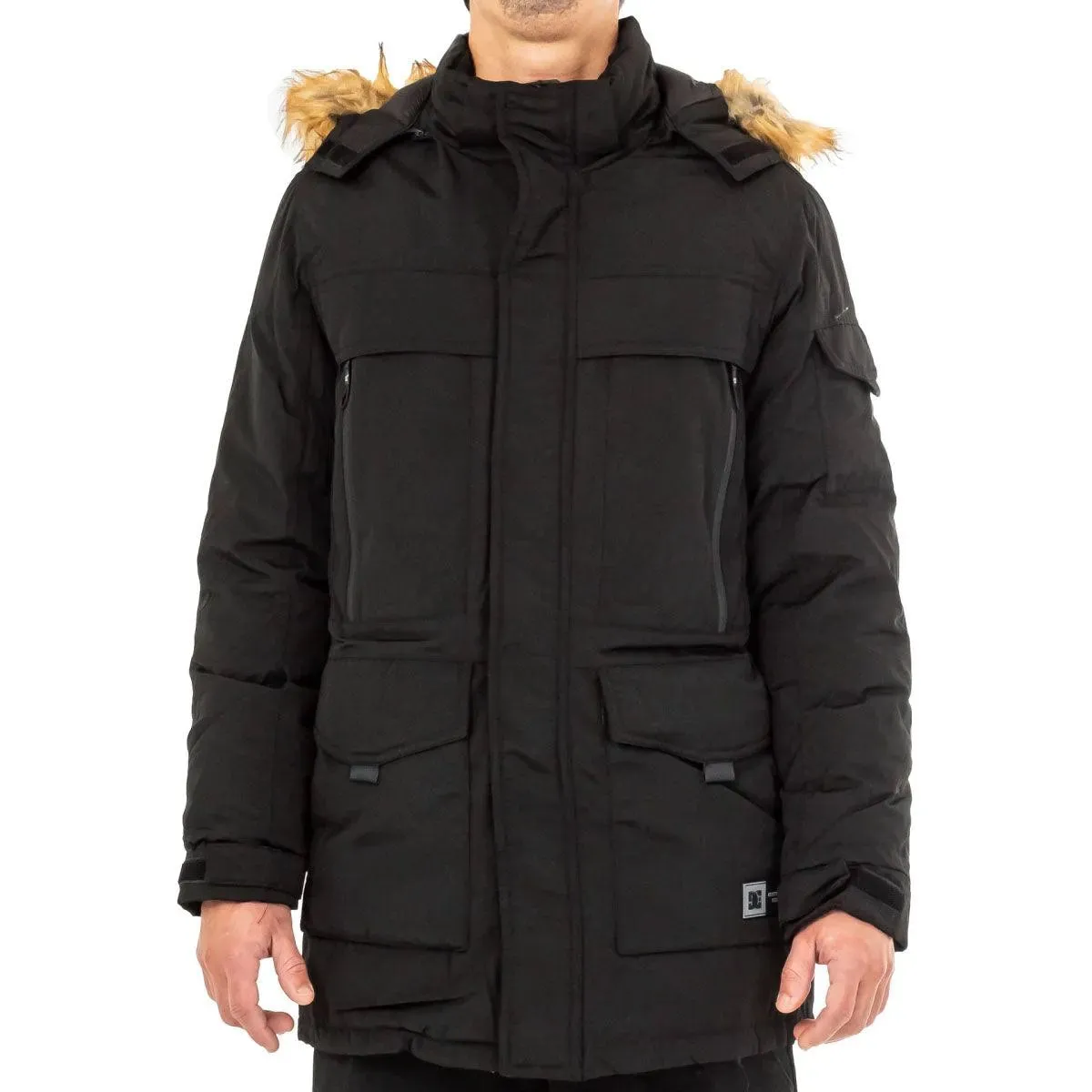 Campera Parka Dc Bamberg Negro