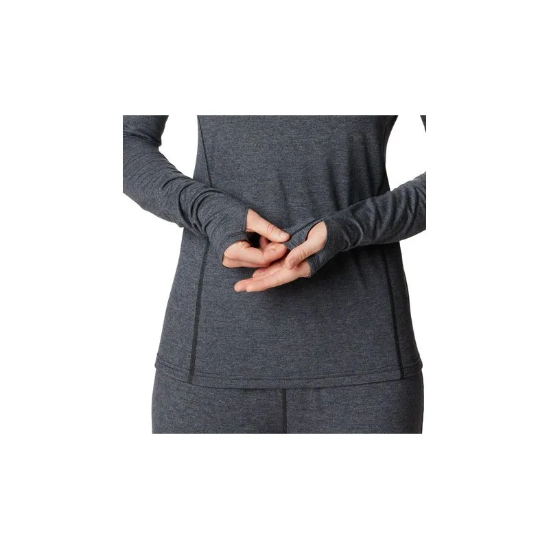 Capa interior de cuello redondo de lana Tunnel Springs™ para mujer (Negro)