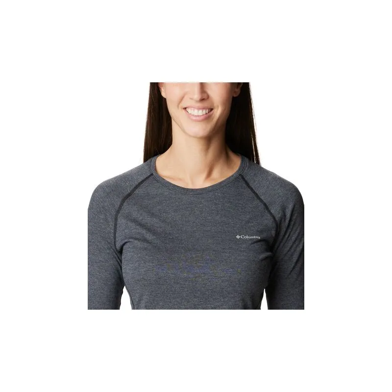 Capa interior de cuello redondo de lana Tunnel Springs™ para mujer (Negro)