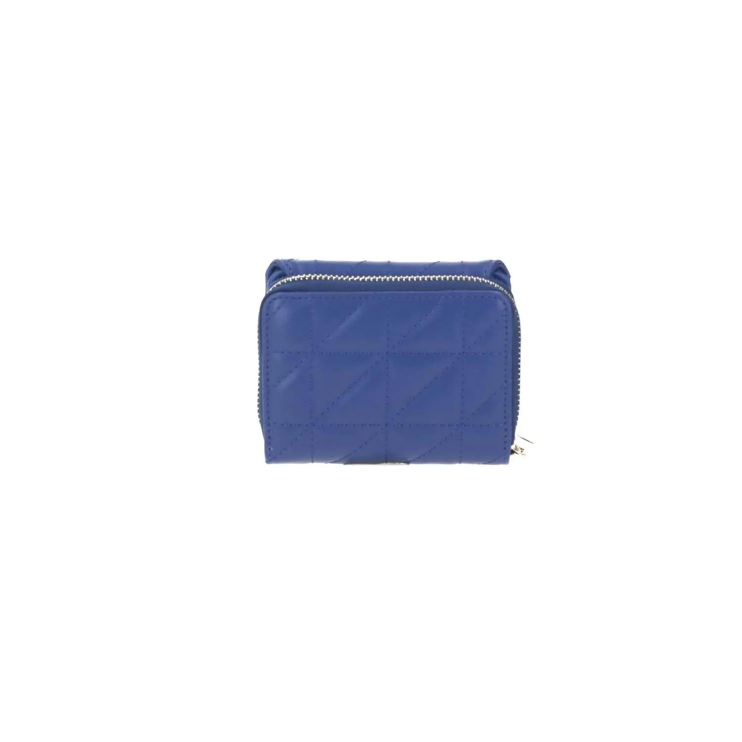 Cartera De Mujer Azul Gorett Loren Con Capitonado