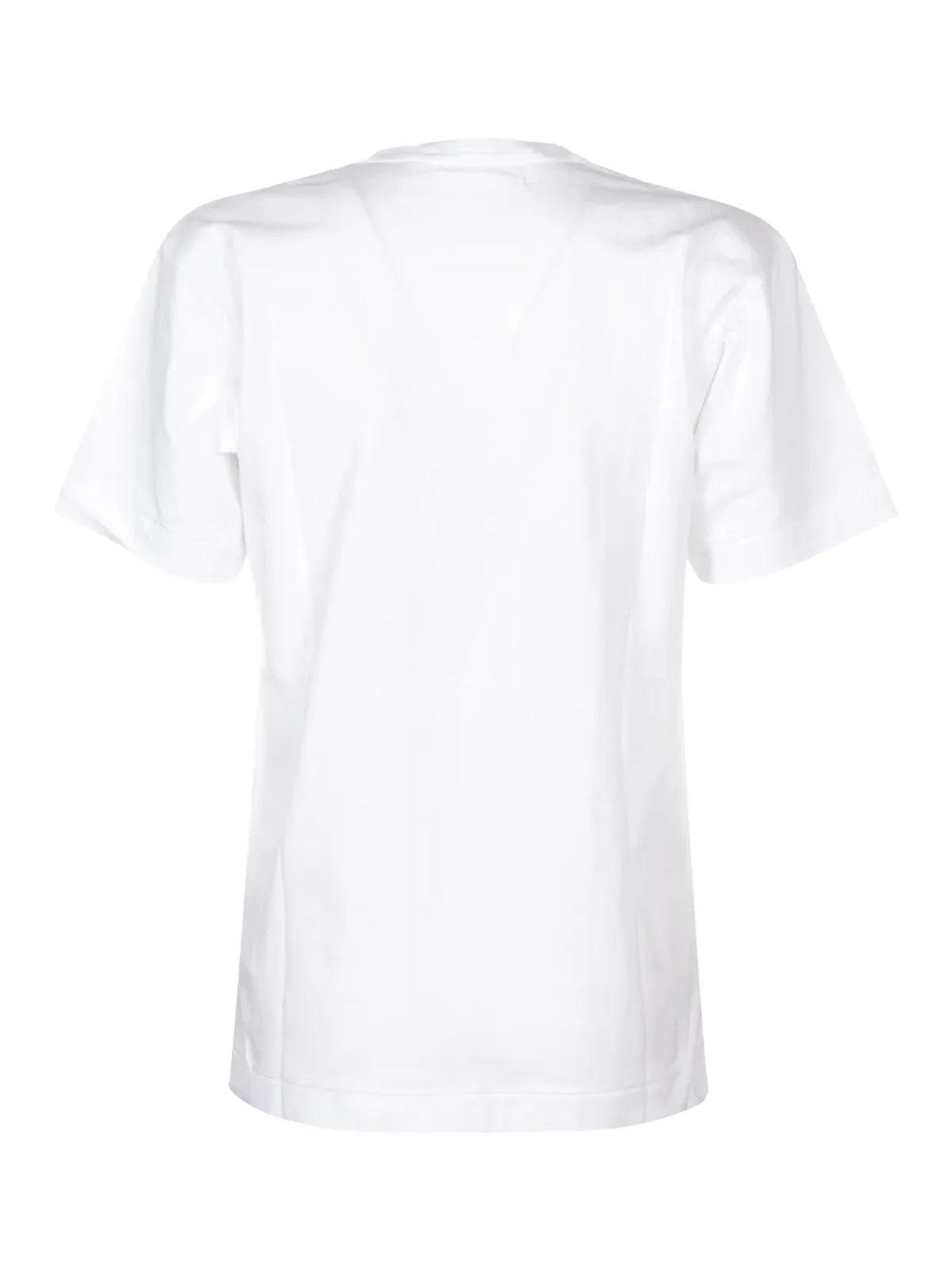 CDG PLAY x Invader W Red Heart Tee White Wmns