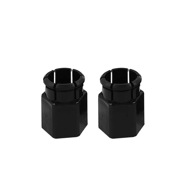 Chalupas Plasticas Negras Poliflex KP.CHANEG.100 20PZ
