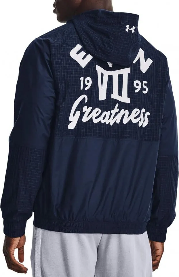 CHAQUETA CON CAPUCHA UNDER ARMOUR UA PJT ROCK Q1 WOVEN LAYERNVY