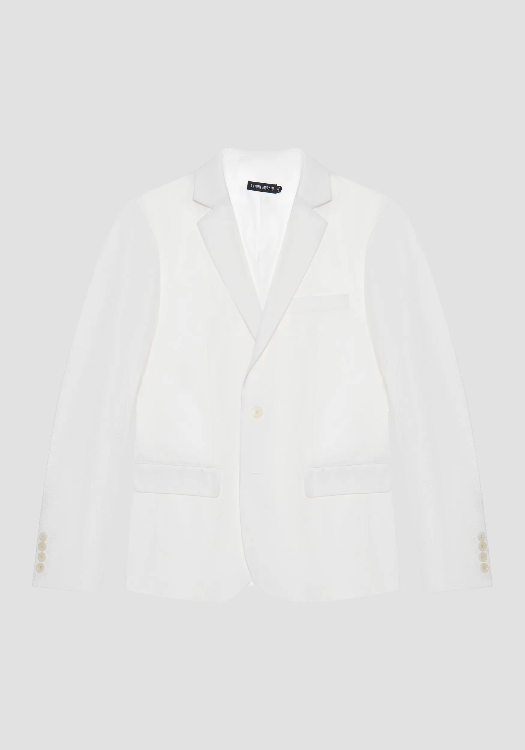 CHAQUETA «ZELDA» SLIM FIT EN MEZCLA DE LINO