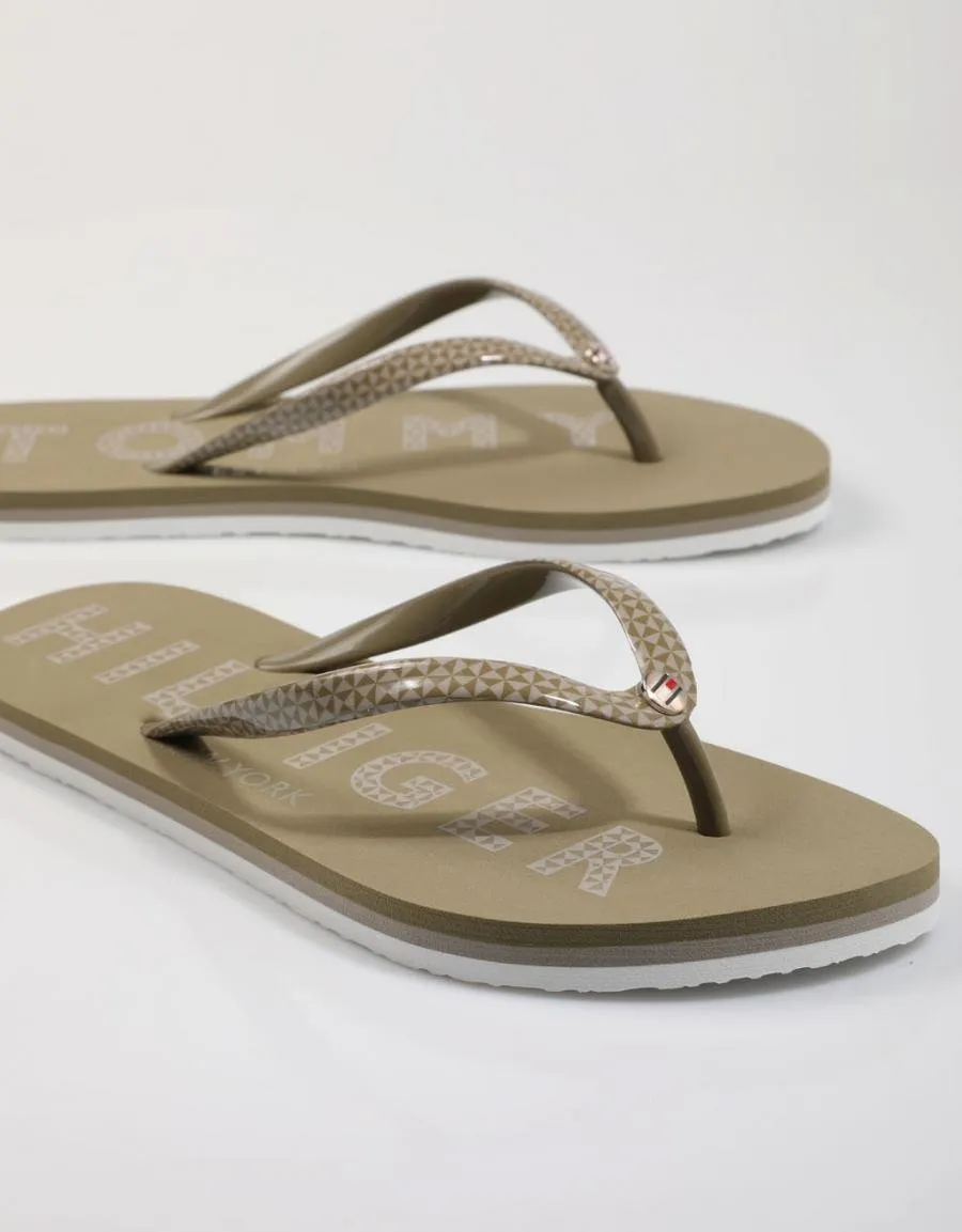  chinelos TOMMY HILFIGER Tommy en Bege 78657
