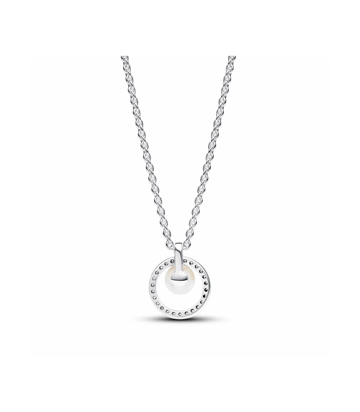 COLLAR PANDORA COLLIER CON PERLAS CULTIVADAS Y PAVé  393165C01