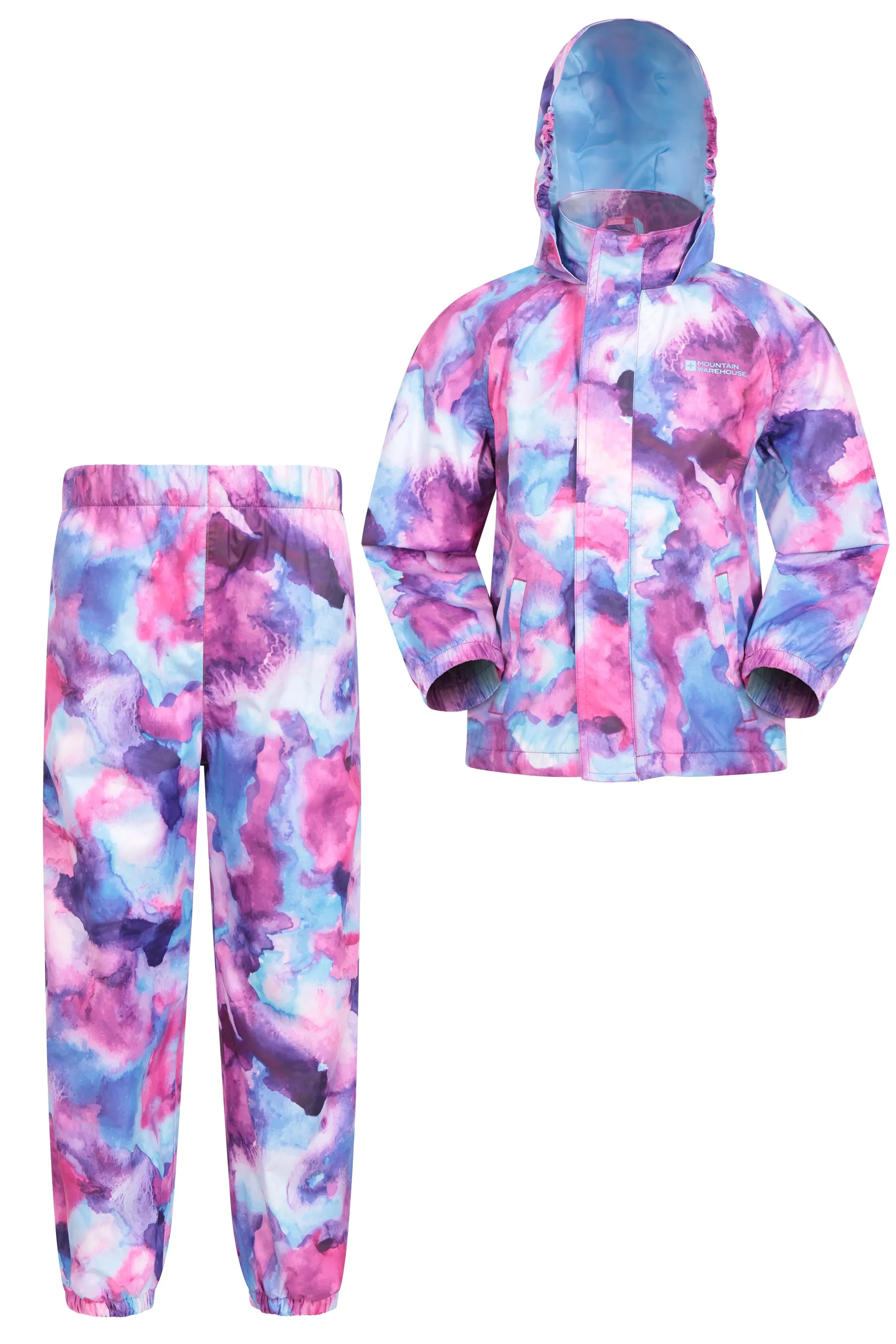 Conjunto impermeable infantil con estampado
