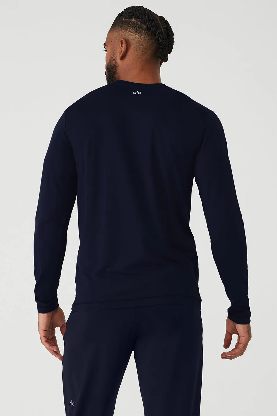 CONQUER REFORM CREWNECK LONG SLEEVE  NAVY