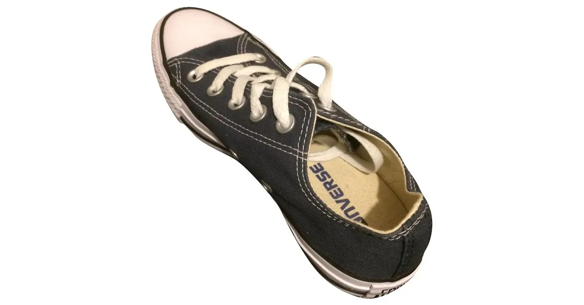 Converse low tops Azul oscuro 