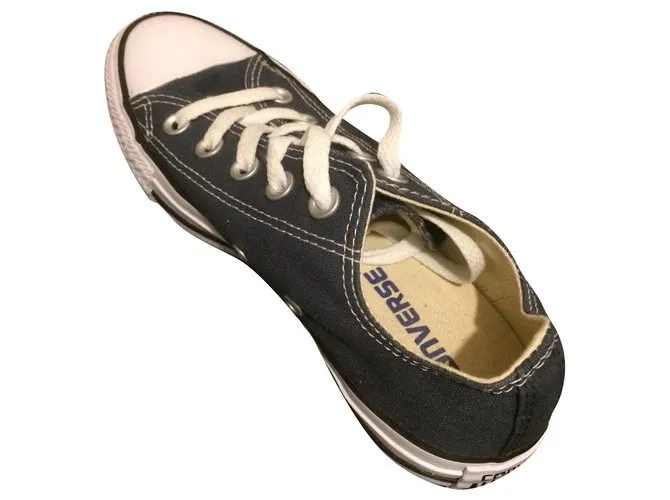 Converse low tops Azul oscuro 