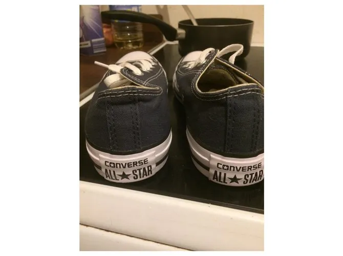Converse low tops Azul oscuro 