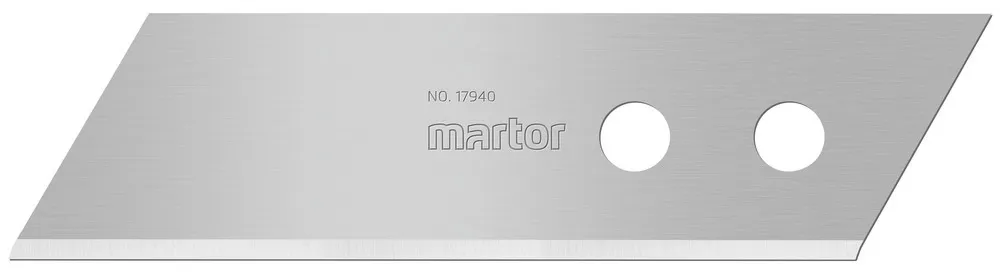 Cuchilla de poliestireno MARTOR n.º 17940, inoxidable, pack 10 uds.