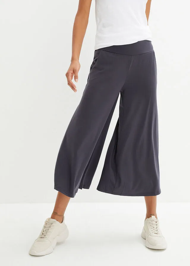 Culotte, largo hasta la pantorrilla Azul oscuro